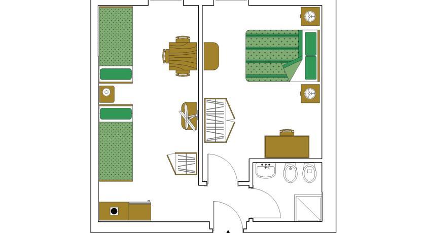 Hotel Elbele Garni Фольгария Номер фото